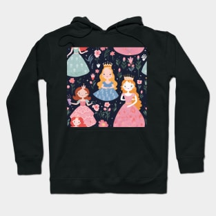 Princesses Pattern 14 Hoodie